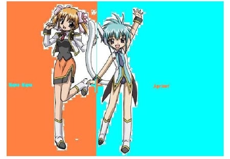 Apricot   Nano-Nano - apricot, anime, galaxy angel rune, nano-nano, galaxy angel