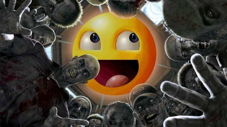 Happy Zombies - pandemic, zombie, virus, apocalysp, zombies