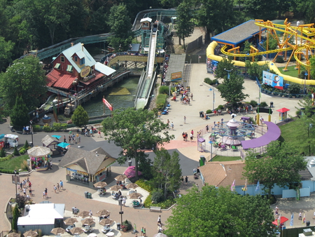 Kings Island Amusement Park - cincinnati, kings island, fun, amusement park