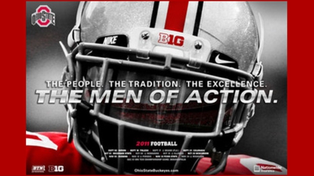 2011 THE MEN OF ACTION - ohio, football, state, 2011