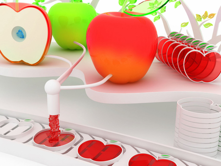 just funkyness - colour, apple, mac, red