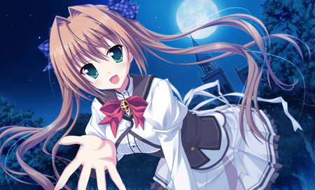 Princess Evangile - moon, cg, game, cute, sweet