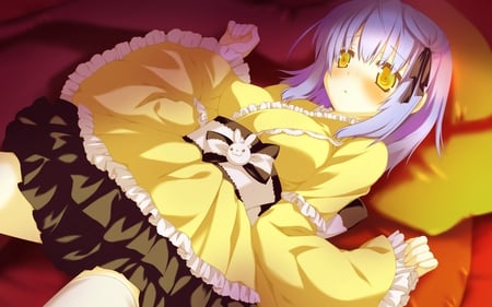 Irotoridori no Sekai - yellow eyes, cute, lovely, sweet