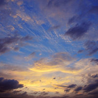 sunset clouds 