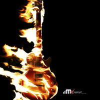 Guitar On Fire 