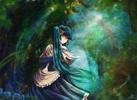 Hatsune Miku - tagme, vocaloid, vocaloid miku, anime, original, hatsune miku