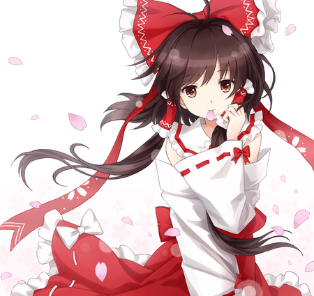 Hakurei Reimu - sweet, game, touhou, cute