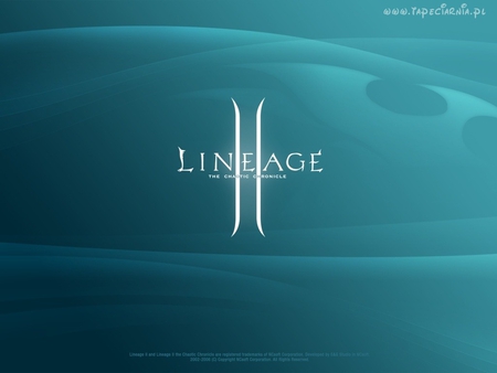 Lineage 2 - mmorpg, game, fantasy, lineage, blue, green