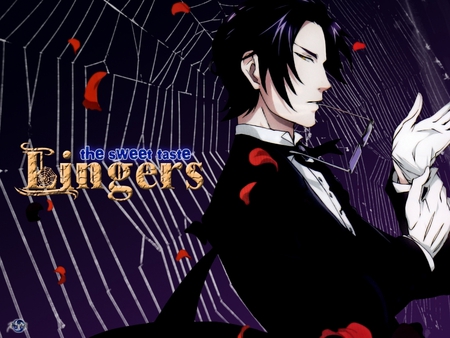 Lingering Ties - spider, anime, claude, kuroshitsuji, lingering, web, ties, faustus, demon