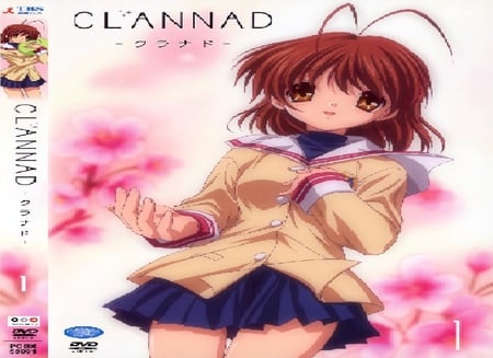 Clannad DVD 1 - anime, dango, dvd, girl, volume 1, clannad