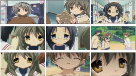 Clannad Frames - clannad, star, anime, girl