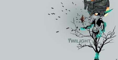 The Twilight-Midna - twilight princess, midna, twilight, zelda, video games, tree