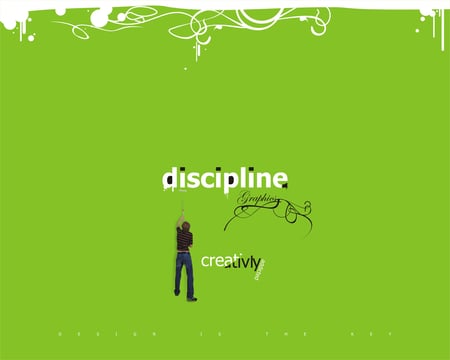 creative by disciplined - e, d, a, c