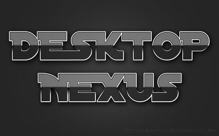 Nexus - abstract, black, metal, photoshop, nexus, art, desktop, wallpaper