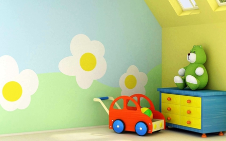 play room - house, fun, rooms, architecture