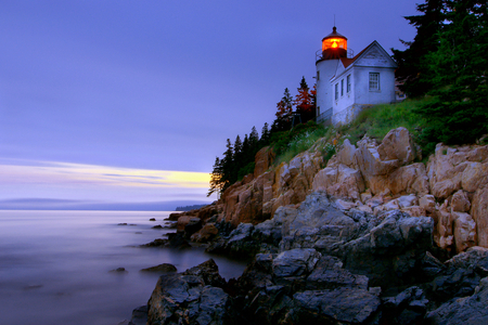 Faraway Shore - lighthouse, photography, lighthouses, hdr, scenic