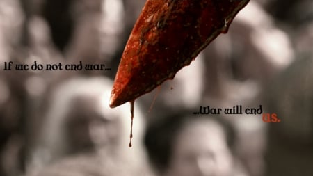 War Will End? - bloody, blood, photography, manipulation, war, dark