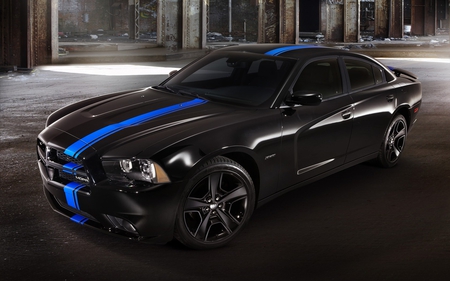 2011 Dodge Charger Mopar Wide - black, charger, car, dodge mopar wide, dodge