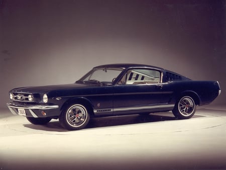 1966 Ford Mustang Fastbac - mustang, car, classic, fastbac, ford, wallpaper, 1966