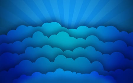 Abstract clouds - sky, abstract, cloud, blue