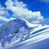 Snowy mountain