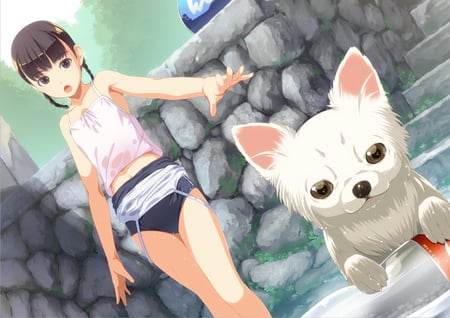 Tagme - tagme, puppy, anime, original, anime short hair