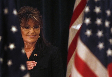 Sarah Palin, Will she run in 2012? - woman, flag, people, politics