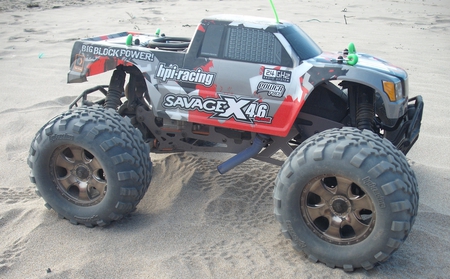 hpi savage on the beach - fun, beach, hpi, savage