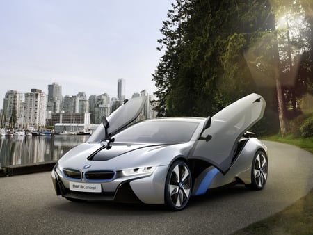 BMW i8 Concept '2011 - i8, bmw, car, concept