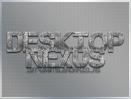 Steel - metal, steel, 3d, nexus, perforated, desktop, wallpaper