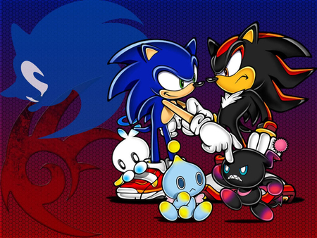 Don't you ever learn Shadow? - pictures of shadow, pictures of sonic, shadow, sonic