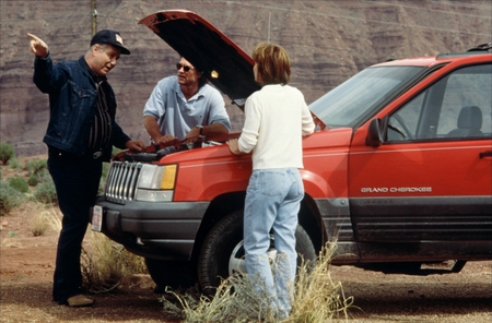 Breakdown - woman, movie, men, jeep, other