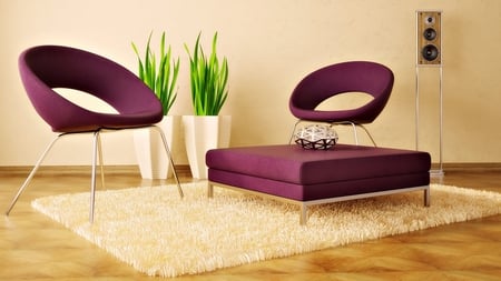 Chic Interior ! - interior, furniture, hall, chic