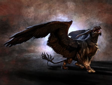 Griffon - griffon, warrior within, artwork, prince of persia