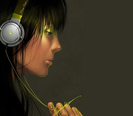 Phish Food - cg, music, style, headphone, girl, cool