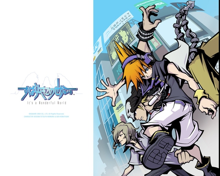 If The World Began With You - twewy, 7 days, game, beat, world