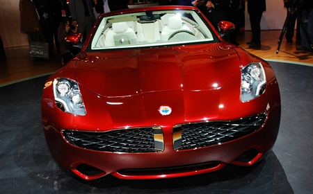 Fisker Karma S Sunset - cars, sunset, fisker, s, karma