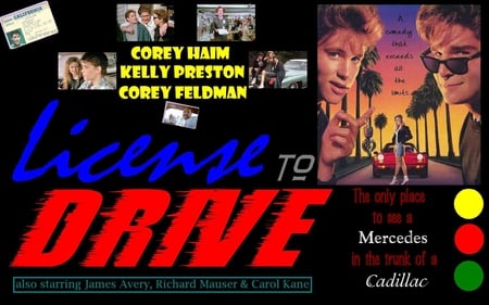 License To Drive - corey haim, comedy, corey feldman, movie