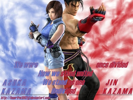 Two of the beast tekken fighters - jin, tekken, fighters, video game