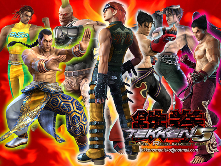 Tekken Fighters - family, fighters, video game, tekken