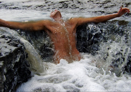 Water Man - picture, water, cool, man