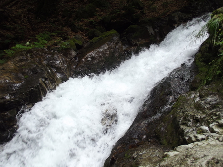 Straja Retezat - waterfall, romania, retezat, straja, mountain