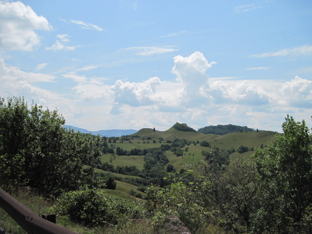 Mountains - nature, green, mountains, view