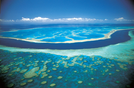 Grande Barriere de Corail - breath taking, shore, water, blue