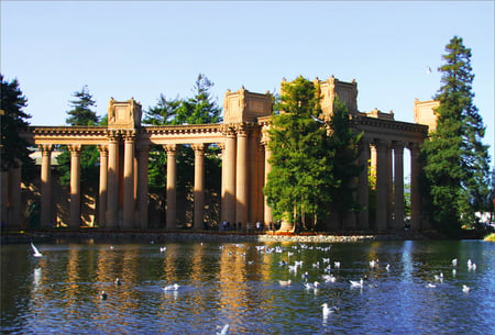 Palace of Fine Art, San Francisco - places, palace, architecture, beautiful