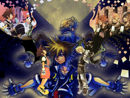 Which destiny is ours? - kingdom hearts, video games, sora, roxas