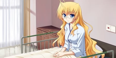 Soranica Ele - hospital, game, blond, cute, cg