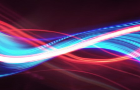 iSwoosh - white, red, lights, abstract, blue