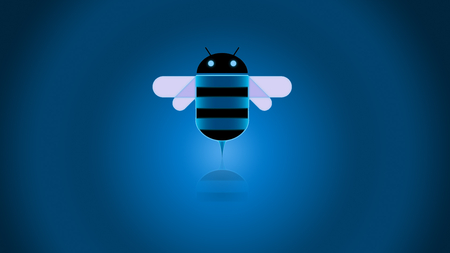 Honeycomb - honeycomb, logo, android, os