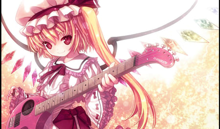 Guitar - guitar, anime, girl, cute, lolita